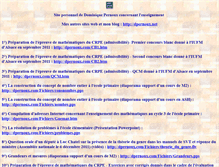 Tablet Screenshot of dpernoux.com